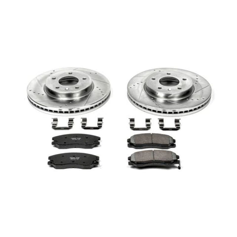 Power Stop 12-15 Chevrolet Captiva Sport Front Z23 Evolution Sport Brake Kit - K2090
