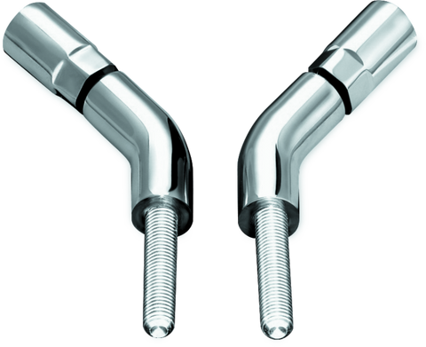 Kuryakyn Mirror Stem 3in Outward Extenders Chrome - 1444