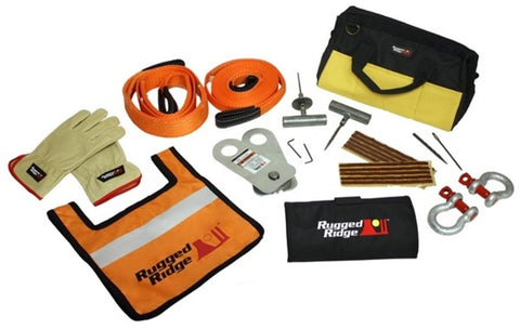 Rugged Ridge ATV/UTV Deluxe Recovery Gear Kit - 15104.26