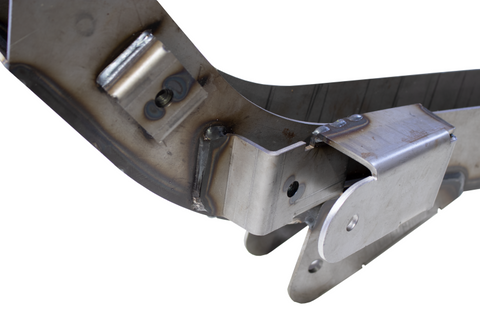Rust Buster 2004-2006 Jeep Wrangler Unlimited LJ Rear Frame Control Arm Section - Left - RB4058L