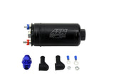 AEM 380LPH High Pressure Fuel Pump -6AN Female Out, -10AN Female In - 50-1005