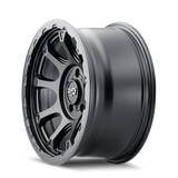 Dirty Life 9307 Drifter 17x8.5/5x127 BP/-6mm Offset/78.1mm Hub Matte Black Wheel - Beadlock - 9307-7873MB