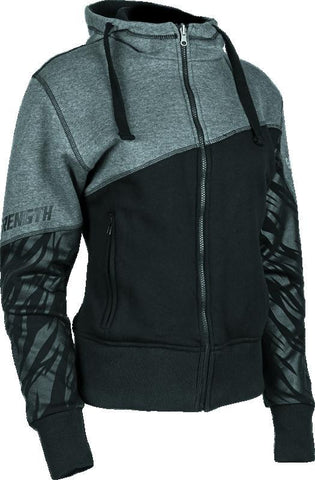 Speed and Strength Cat Outa Hell Hoody Grey/Black Womens - XS - 884440