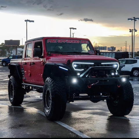 Oracle VECTOR Series Full LED Grille - Jeep Wrangler JL/JT - NA - 5837-PRO