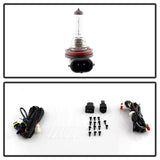 Spyder Honda Civic 2016-2017 2Dr/Coupe OEM Fog Light W/Switch- Clear FL-HC2016-2D-C - 5083067