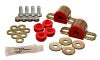 Energy Suspension 91-94-Nissan Sentra/NX1600/2000 Red 15mm Rear Sway Bar Frame Bushings (Sway bar en - 7.5116R
