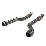 Kooks 12-22 Jeep Trackhawk 6.2L /Dodge Durango 6.4L 3in H.O. GREEN Catted OEM Connection Pipes - 34103401