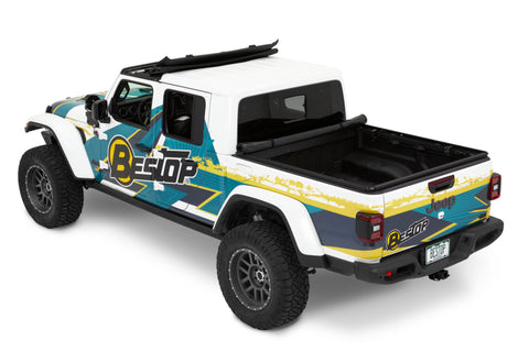 Bestop 20-26 Jeep Gladiator 5 Ft Bed Supertop Required Supertop Truck 2 Tonneau (Blk Diamond) - 77426-35