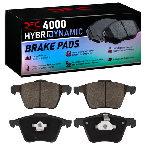 DFC 03-09 Volvo XC90 Front 4000 Hybridynamic Brake Pads - 4000-1003-00