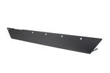 Fishbone Offroad 97-06 Jeep Wrangler TJ Steel Rock Slider W/O Tube Step - Black Textured Powdercoat - FB23027