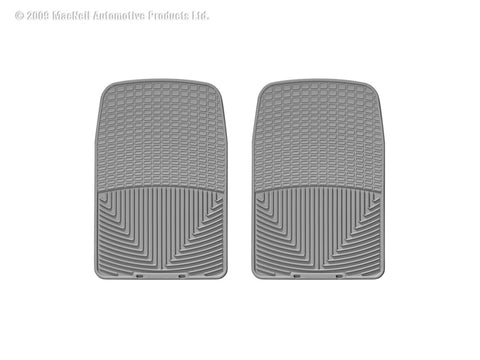 WeatherTech 98 Lincoln Navigator Front Rubber Mats - Grey - W9GR