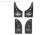 WeatherTech 08-10 Ford F250/F350/F450/F550 No Drill Mudflaps - Black - 110009-120001