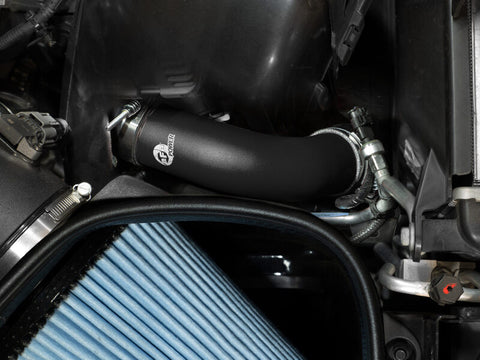 aFe BladeRunner 3in Aluminum Hot Charge Pipe Black RAM Diesel Trucks 25-26 L6-6.7L (td) - 46-20818-B