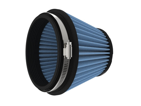 aFe POWER Universal Clamp-On Air Filter w/ D2 Dura-Dry Media - 5.5in F x 7in B x 4.75in T x 5in H - 21-55505V