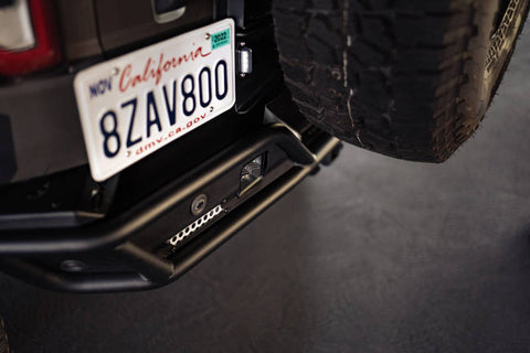 DV8 Offroad 21-23 Ford Bronco Rear License Plate Relocation Bracket - LPBR-03