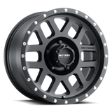Method MR306 Mesh 17x8.5 0mm Offset 5x4.5 83mm CB Matte Black Wheel - MR30678512500