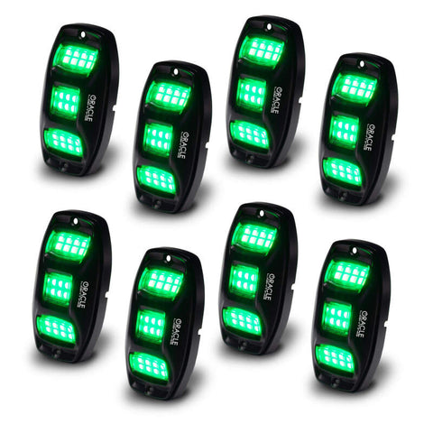 Oracle Underbody RGB+W Wheel Well Rock Light Kit - 8 PCS - ColorSHIFT - 5895-339-8