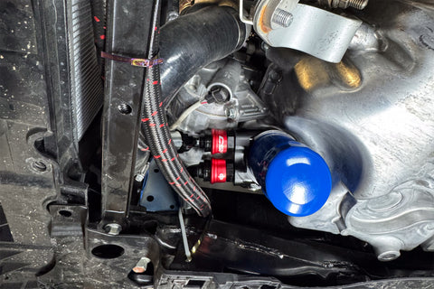 CSF 2023+ Honda Civic Type R FL5 High-Performance Dual Engine Oil Cooler Kit - 8343