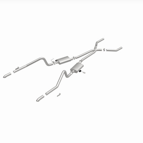 MagnaFlow Sys Cat-Back 70-72 Mopar E-Body 2.5 Cuda - 15851