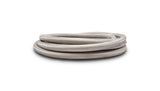 Vibrant SS Braided Flex Hose -8 AN 0.44in ID (50 foot roll) - 11948