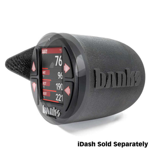 Banks Power 15-19 Chevy/GMC 2500/3500 iDash Stealth Pod Mount - Single Gauge - 63349