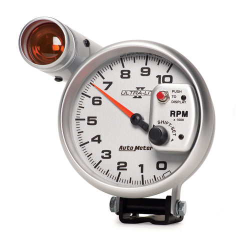Autometer Ultra-Lite II 5 Inch 10000 RPM Tach w/ Shift Light - 4999