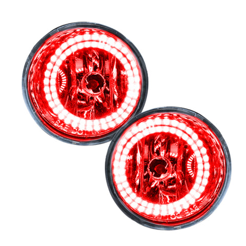 Oracle 04-12 Nissan Titan LED Fog Light Halo Kit - Red - 1170-003