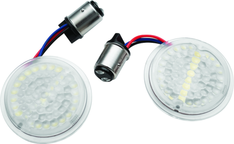 Kuryakyn Luminez L.E.D. Front Turn Signal Insert 1157 White - 2932