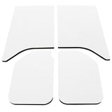 DEI 11-18 Jeep Wrangler JK 2-Door Boom Mat Headliner - 4 Piece - White - 50142