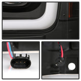 Spyder 05-07 Ford F250/350/450 Super Duty Projector LED Black PRO-YD-FS05V2PL-BK - 5087911