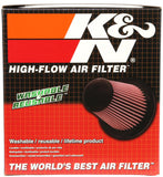 K&N 2-1/8in FLG O/S 4in X 3in 5in H OVAL (4 PER BOX) Universal Clamp-On Air Filter - RU-2754