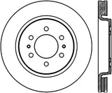 StopTech 10-16 Ford F-150 Slotted & Drilled Front Right Sport Brake Cryo Rotor - 127.65119CR