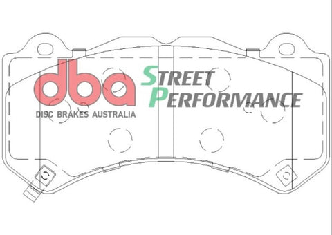 DBA 07-22 Nissan GT-R R35 Front Street Performance Brake Pad Kit - DB2375SP