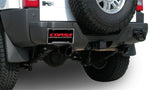 Corsa 06-08 Hummer H3 3in Cat-Back Dual Rear w Single 4in Black Pro-Series Tips - 14212BLK