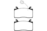 EBC 2016+ Alfa Romeo Guilia 2.0T Yellowstuff Front Brake Pads - DP42325R