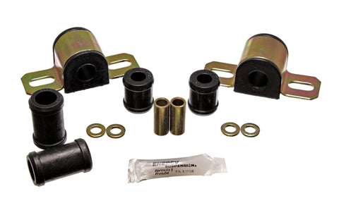 Energy Suspension 67-81 Camaro Black 9/16 inch Bar Two Bolt Clamp Style Rear Sway Bar Bushing Set - 3.5103G