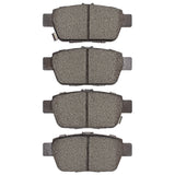DFC 06-14 Honda Ridgeline Rear 4000 Hybridynamic Brake Pads - 4000-1103-00