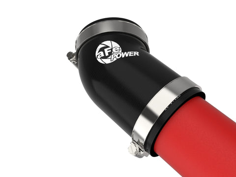 aFe 20-23 Ford Explorer ST V6 3.0L (tt) BladeRunner 2-3/4in Aluminum Cold Charge Pipe - Red - 46-20659-R
