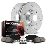 Power Stop 17-18 Mitsubishi Mirage Front Z23 Evolution Sport Brake Kit - K7894