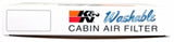K&N 11-16 Jeep Grand Cherokee / 11-16 Dodge Durango Cabin Air Filter - VF3012