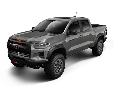 Husky Liners 23-26 Chevrolet Colorado Aeroskin Lightshield PRO - Blk - 2820213