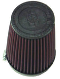 K&N 86-89 Honda TRX250R 6 inch H 4 inch ID 4.75 inch OD Tapered Conical Air Filter - HA-4250