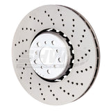 SHW 15-18 BMW X5 M 4.4L Right Front Cross-Drilled Lightweight Brake Rotor (34112284902) - BFR48502