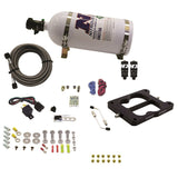 Nitrous Express Q-Jet/Holley Spread Bore Hitman Plus Nitrous Kit (50-200HP) w/10lb Bottle - 40081-10