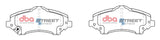 DBA 08-16 Chrysler Town & Country Street Series Front Brake Pads - DB2002SS