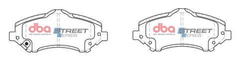 DBA 08-16 Chrysler Town & Country Street Series Front Brake Pads - DB2002SS