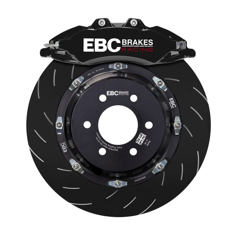 EBC Racing 00-06 BMW M3 (E46) Black Apollo-6 Calipers 355mm Rotors Front Big Brake Kit - BBK045BLK-1