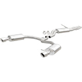 MagnaFlow Sys C/B 12-15 Audi A6 / A7 3.0L V6 SS 2.5in Dual Split Rear Ext 4in Tips - 19159