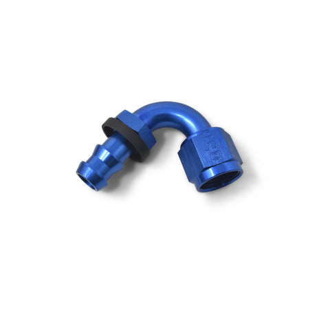 Russell Performance -6 AN Twist-Lok 120 Degree Hose End (9/16in Radius) - 626000