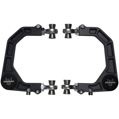 Camburg Toyota Tacoma 05-23 / 4-Runner 03-23 / FJ 07-14 KINETIK V2 Billet Uniball Upper Arms - CAM-310184-GRY